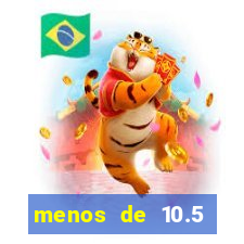 menos de 10.5 escanteios o que significa